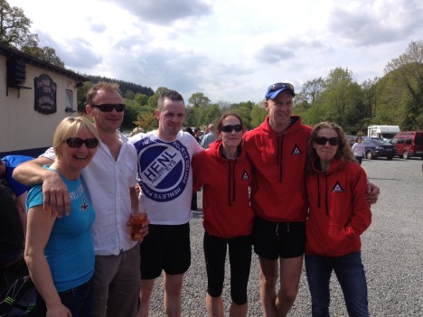 Joy Furlong, Ross Moorhead, Adrian Ryan, Tracy Redmond (captain), Fintan Redmond, and Orla O'Leary. Also on the team but not pictured, Mike Ryan and Peter Coulahan