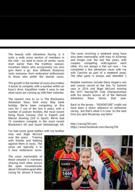 Adventure Race Report